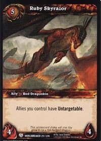 Ruby Skyrazor - Worldbreaker - WoW card