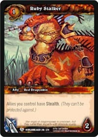 Ruby Stalker - Worldbreaker - WoW card