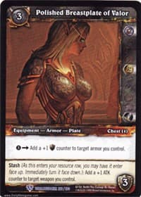 Polished Breastplate of Valor - Worldbreaker - WoW card
