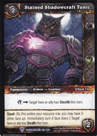 Stained Shadowcraft Tunic - Worldbreaker - WoW card