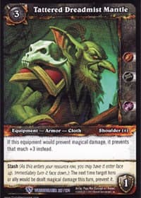 Tattered Dreadmist Mantle - Worldbreaker - WoW card