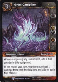 Grim Campfire - Worldbreaker - WoW card