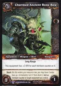 Charmed Ancient Bone Bow - Worldbreaker - WoW card