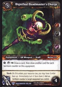 Dignified Headmaster's Charge - Worldbreaker - WoW card