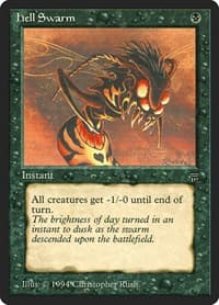 Hell Swarm - Legends - Magic: The Gathering card