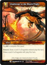 Challenge to the Black Flight - Worldbreaker - WoW card
