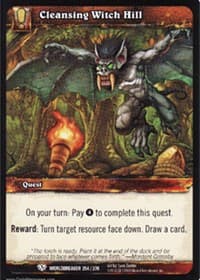Cleansing Witch Hill - Worldbreaker - WoW card