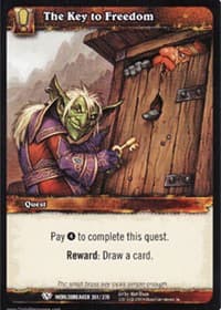 The Key to Freedom - Worldbreaker - WoW card