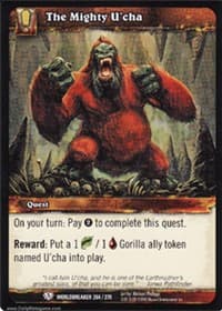 The Mighty U'cha - Worldbreaker - WoW card