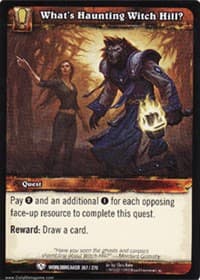 What's Haunting Witch Hill? - Worldbreaker - WoW card