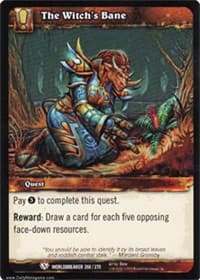 The Witch's Bane - Worldbreaker - WoW card