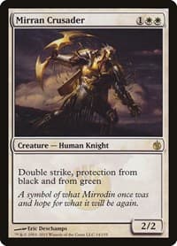 Mirran Crusader - Mirrodin Besieged - Magic: The Gathering card