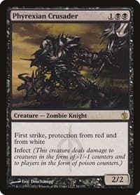Phyrexian Crusader - Mirrodin Besieged - Magic: The Gathering card