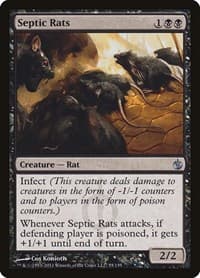 Septic Rats - Mirrodin Besieged - Magic: The Gathering card
