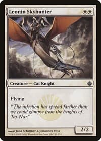 Leonin Skyhunter - Mirrodin Besieged - Magic: The Gathering card