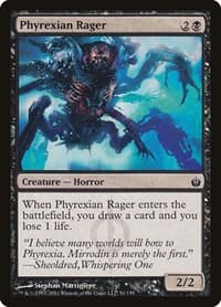 Phyrexian Rager - Mirrodin Besieged - Magic: The Gathering card