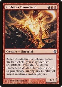 Kuldotha Flamefiend - Mirrodin Besieged - Magic: The Gathering card