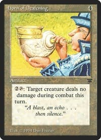 Horn of Deafening - Legends - Magic: The Gathering card
