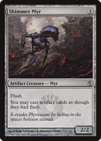 Shimmer Myr - Mirrodin Besieged - Magic: The Gathering card