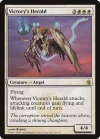 Victory's Herald - Mirrodin Besieged - Magic: The Gathering card