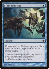 Steel Sabotage - Mirrodin Besieged - Magic: The Gathering card