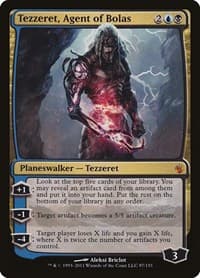 Tezzeret, Agent of Bolas - Mirrodin Besieged - Magic: The Gathering card
