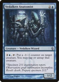 Vedalken Anatomist - Mirrodin Besieged - Magic: The Gathering card