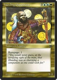 Hunding Gjornersen - Legends - Magic: The Gathering card