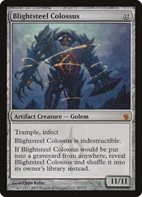 Blightsteel Colossus - Mirrodin Besieged - Magic: The Gathering card