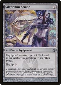 Silverskin Armor - Mirrodin Besieged - Magic: The Gathering card