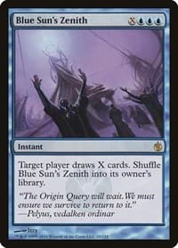 Blue Sun's Zenith - Mirrodin Besieged - Magic: The Gathering card
