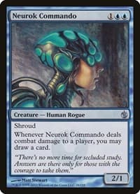 Neurok Commando - Mirrodin Besieged - Magic: The Gathering card