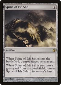 Spine of Ish Sah - Mirrodin Besieged - Magic: The Gathering card