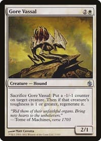 Gore Vassal - Mirrodin Besieged - Magic: The Gathering card