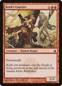 Koth's Courier - Mirrodin Besieged - Magic: The Gathering card