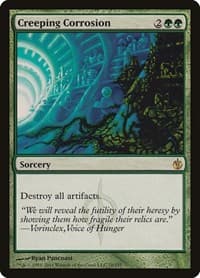 Creeping Corrosion - Mirrodin Besieged - Magic: The Gathering card