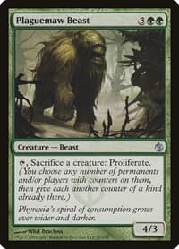 Plaguemaw Beast - Mirrodin Besieged - Magic: The Gathering card