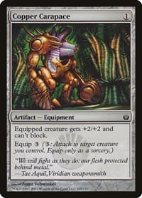 Copper Carapace - Mirrodin Besieged - Magic: The Gathering card