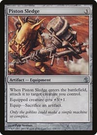 Piston Sledge - Mirrodin Besieged - Magic: The Gathering card