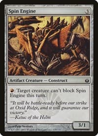 Spin Engine - Mirrodin Besieged - Magic: The Gathering card