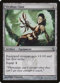 Viridian Claw - Mirrodin Besieged - Magic: The Gathering card