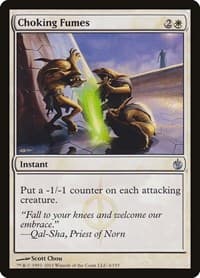 Choking Fumes - Mirrodin Besieged - Magic: The Gathering card