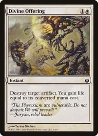 Divine Offering - Mirrodin Besieged - Magic: The Gathering card