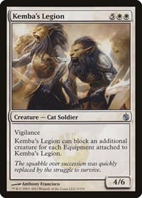 Kemba's Legion - Mirrodin Besieged - Magic: The Gathering card