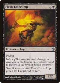 Flesh-Eater Imp - Mirrodin Besieged - Magic: The Gathering card