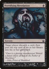 Horrifying Revelation - Mirrodin Besieged - Magic: The Gathering card
