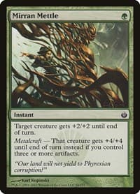 Mirran Mettle - Mirrodin Besieged - Magic: The Gathering card