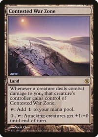Contested War Zone - Mirrodin Besieged - Magic: The Gathering card