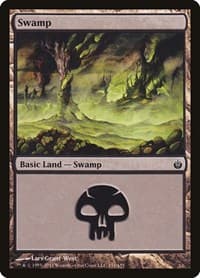 Swamp (151) - Mirrodin Besieged - Magic: The Gathering card