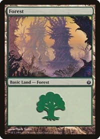 Forest (154) - Mirrodin Besieged - Magic: The Gathering card